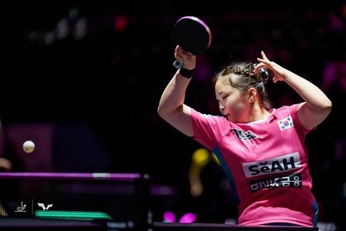 본문 이미지 - 유예린. &#40;ITTF 홈페이지 캡처&#41;