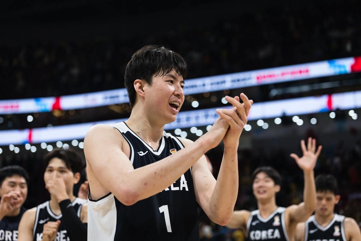 한국 남자 농구대표팀의 &#39;에이스&#39; 이현중. &#40;FIBA 제공&#41;