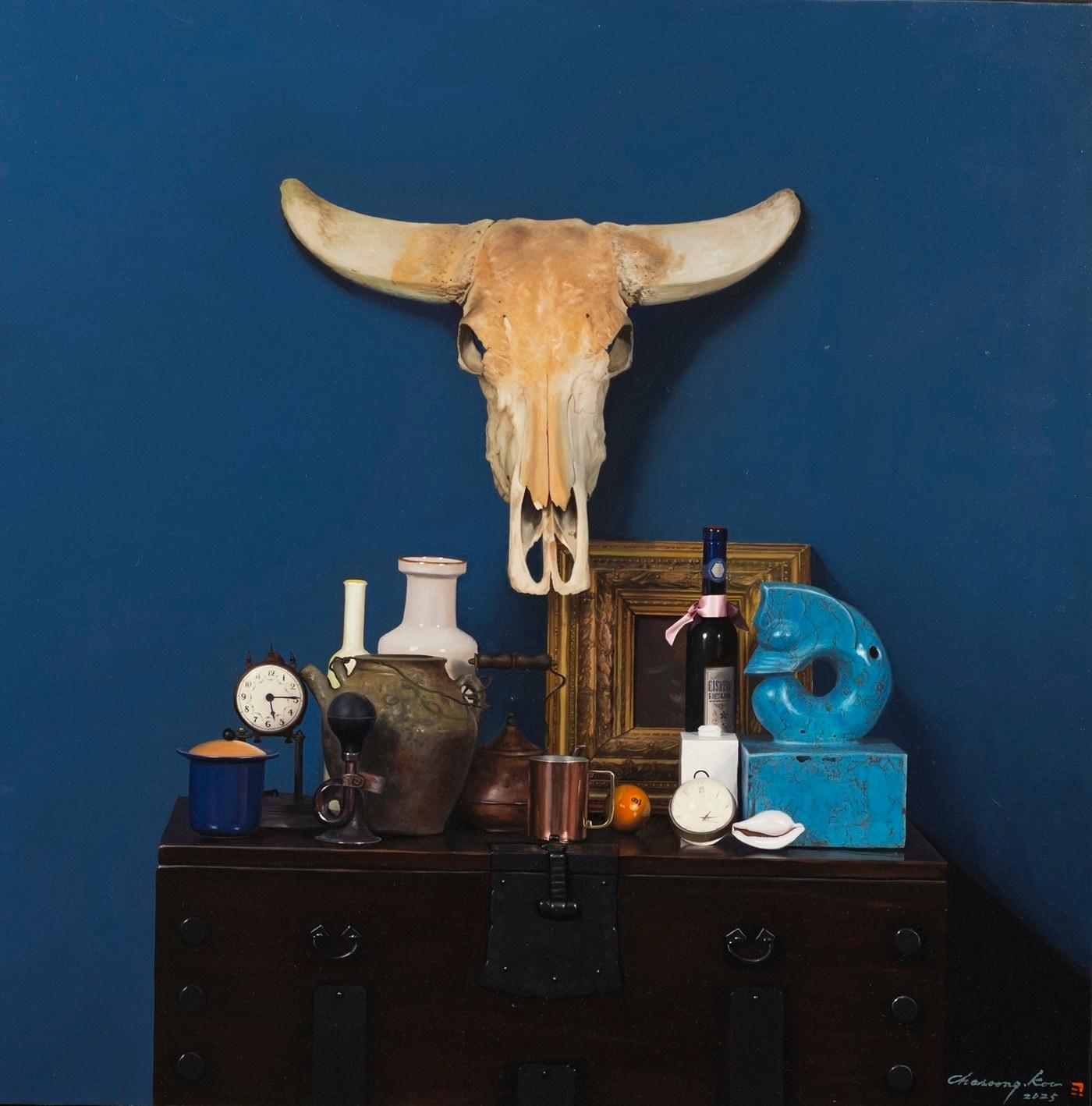 본문 이미지 - 구자승, 캐나다의추억, 2025, Oil on canvas, 100x100cm-s &#40;선화랑 제공&#41;