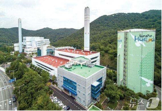 본문 이미지 - 해운대 집단에너지공급시설 전경.(부산시 제공. 재판매 및 DB금지)