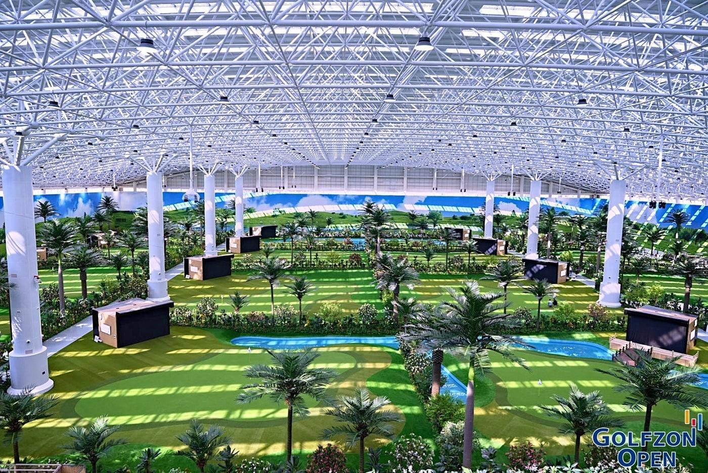 골프존 시티골프 연길점의 모습 &#40;골프존그룹 제공&#41;