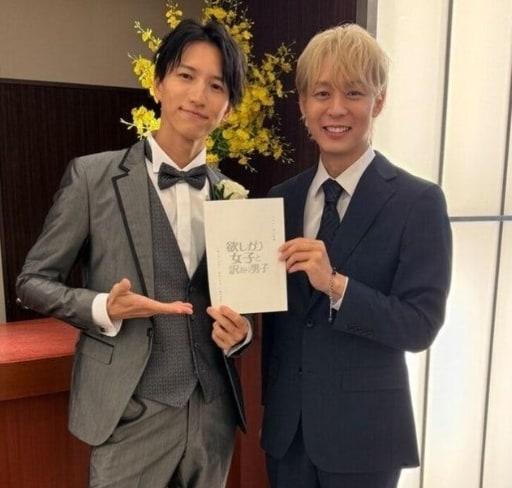 본문 이미지 - 배우 다구치 준노스케와 박유천. 출처='欲しがり女子と、訳あり男子' 公式Instagram（Kstyle）