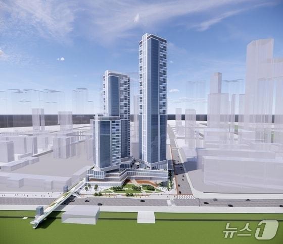 본문 이미지 - 여의도 목화아파트 투시도 (서울시 제공) 뉴스1 ⓒ News1 