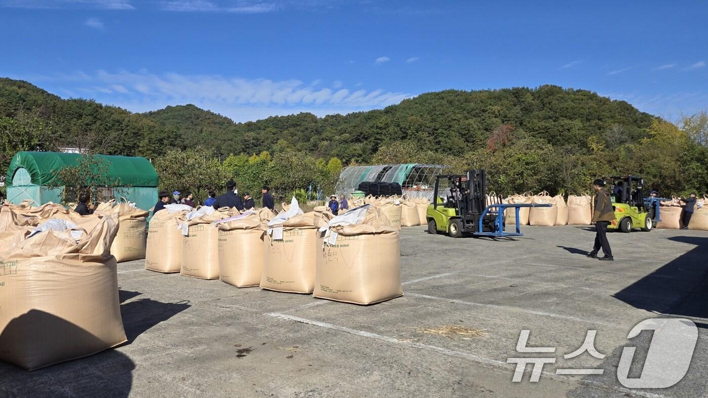 광주시 공공비축미 수매.&#40;광주시 제공. 재판매 및 DB 금지&#41; 