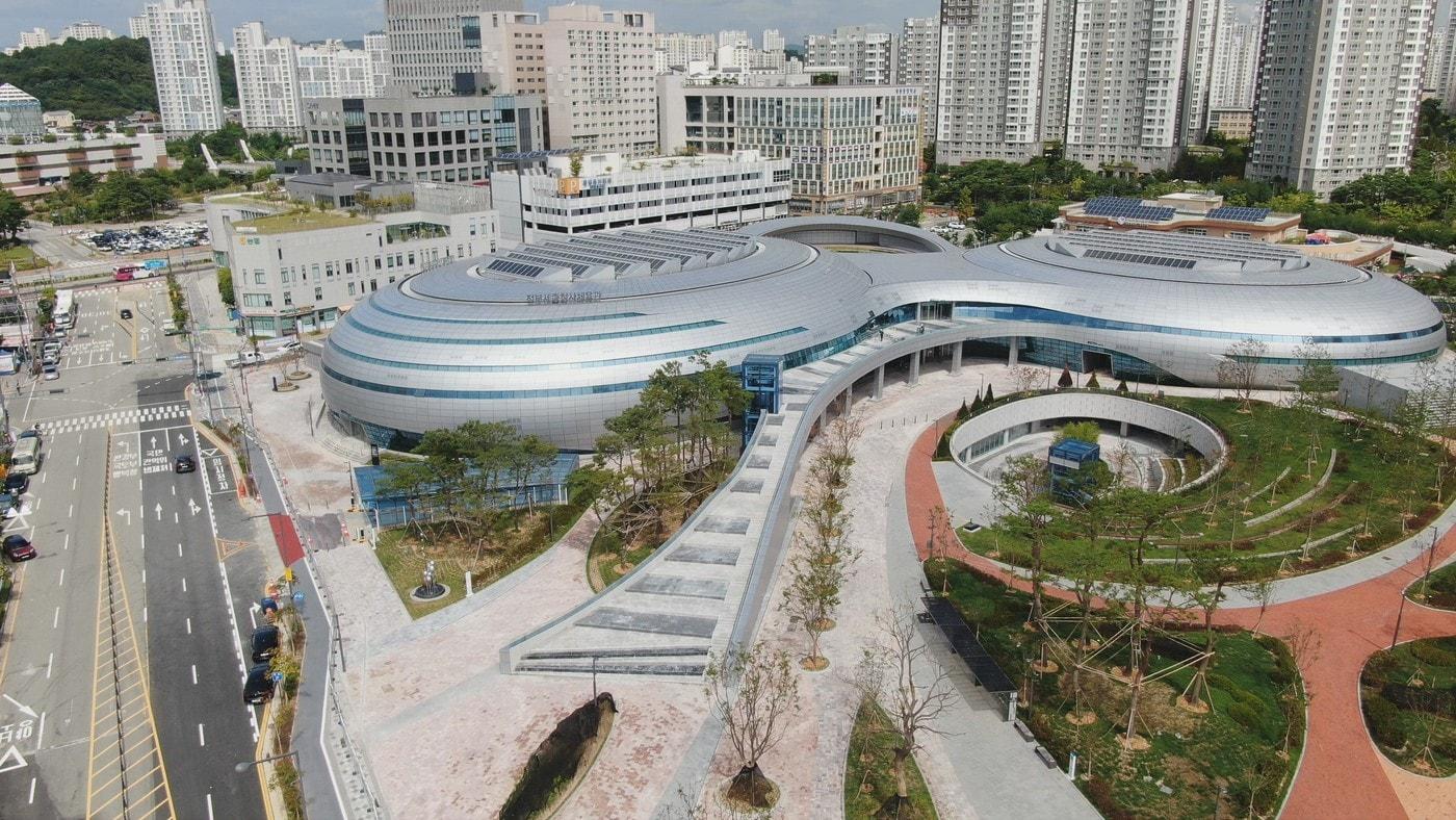 정부세종청사체육관 전경(행복청 제공).뉴스1 ⓒ News1