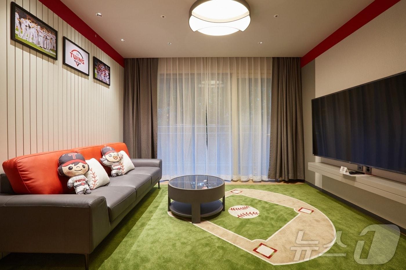 LG트윈스 테마룸(곤지암리조트 제공) 