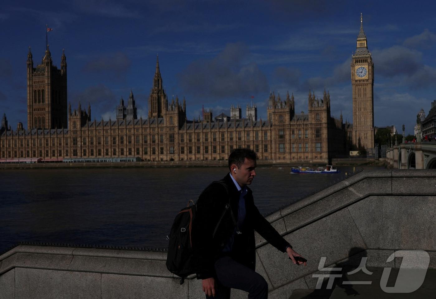 런던 빅벤 전경. 2025.09.01 ⓒ 로이터=뉴스1 ⓒ News1 이지예 객원기자