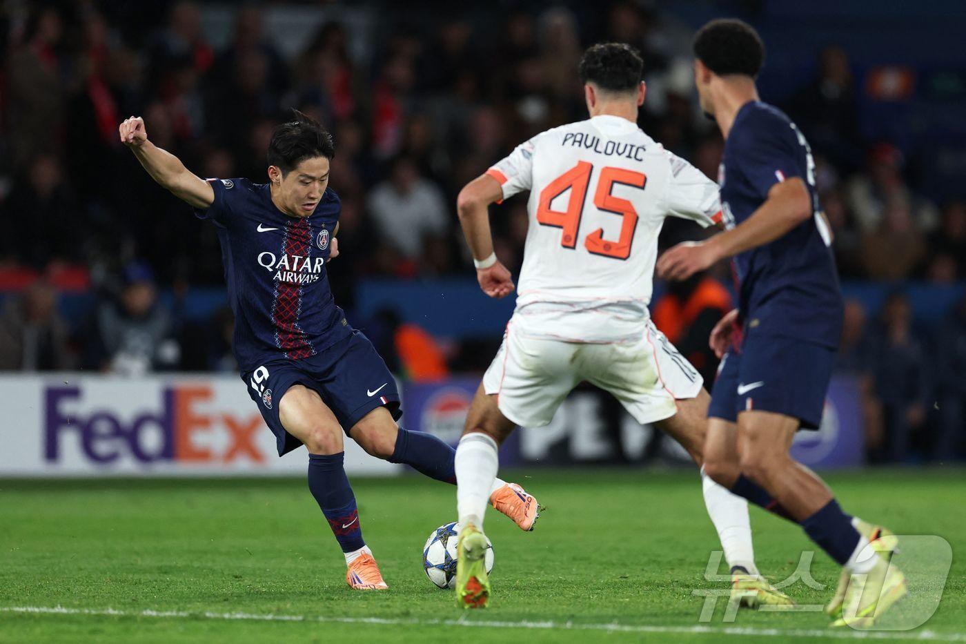 PSG 이강인.  ⓒ AFP=뉴스1