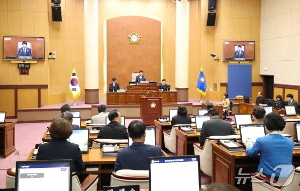 본문 이미지 - 전주시의회 모습./뉴스1