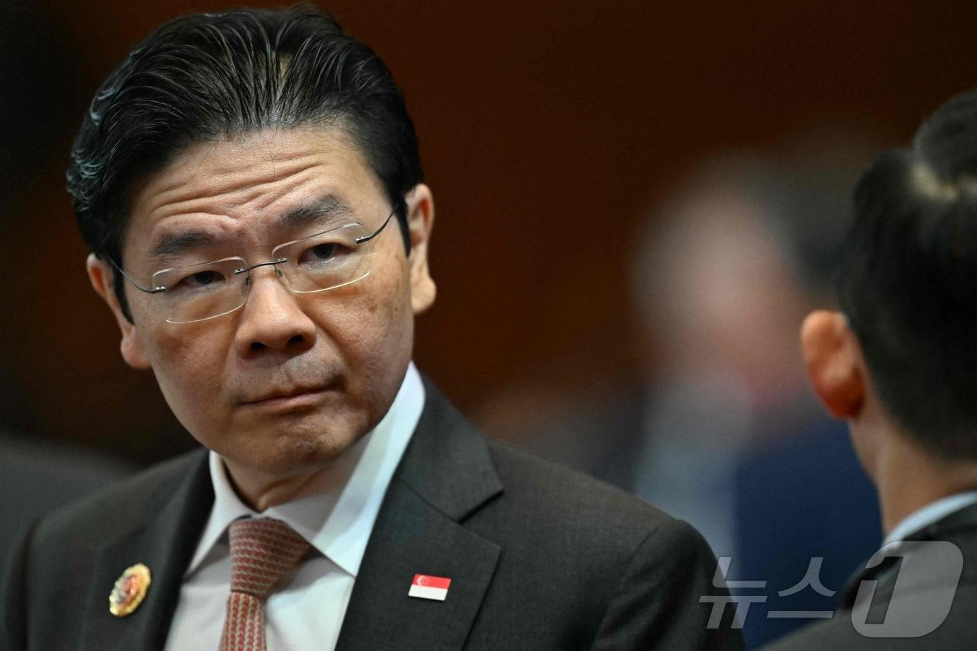 로런스 웡 싱가포르 총리가 지난 10월 27일 말레이시아 쿠알라룸푸르에서 열린 아세안 정상회의에 참석하고 있다. 2025.10.27 ⓒ AFP=뉴스1 ⓒ News1 강민경 기자