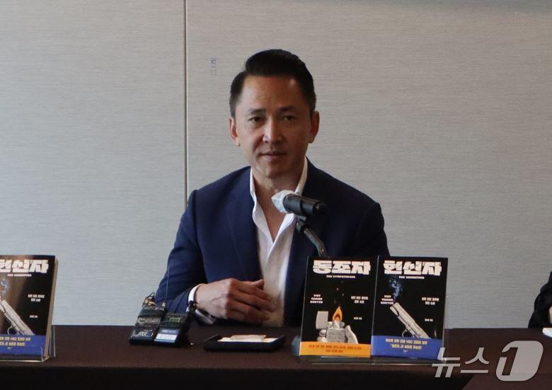 본문 이미지 - 퓰리처 수장 작가인 미국의 소설가 비엣 타인 응우옌. ⓒ 뉴스1 김정한 기자