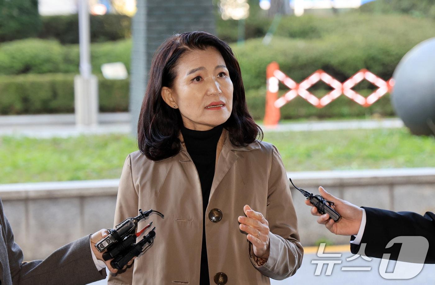 이진숙 전 방송통신위원장. 2025.11.5/뉴스1 ⓒ News1 이호윤 기자