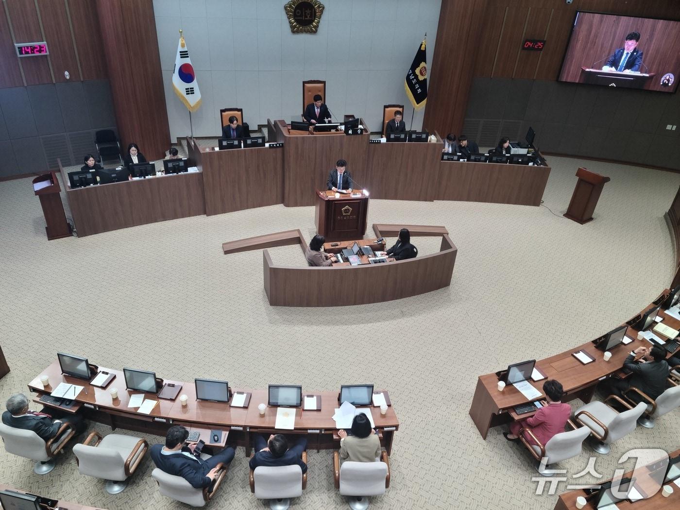 본문 이미지 - 충남도의회 362회 정례회 진행 모습.2025.11.05/뉴스1