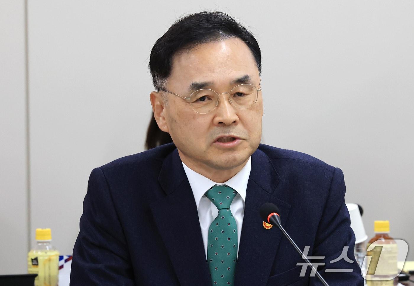 차정인 국가교육위원회 위원장이 5일 서울 종로구 정부서울청사에서 열린 국가교육위원회 제62차 회의에서 발언을 하고 있다. 2025.11.5/뉴스1 ⓒ News1 임세영 기자