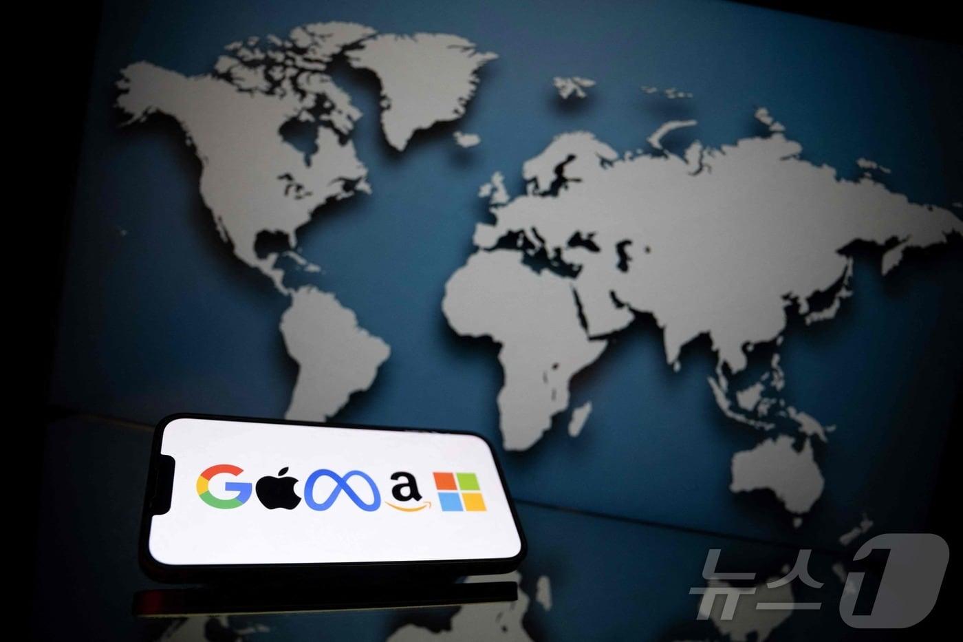 구글 애플 메타 아마존 마이크로소프트 ⓒ AFP=뉴스1