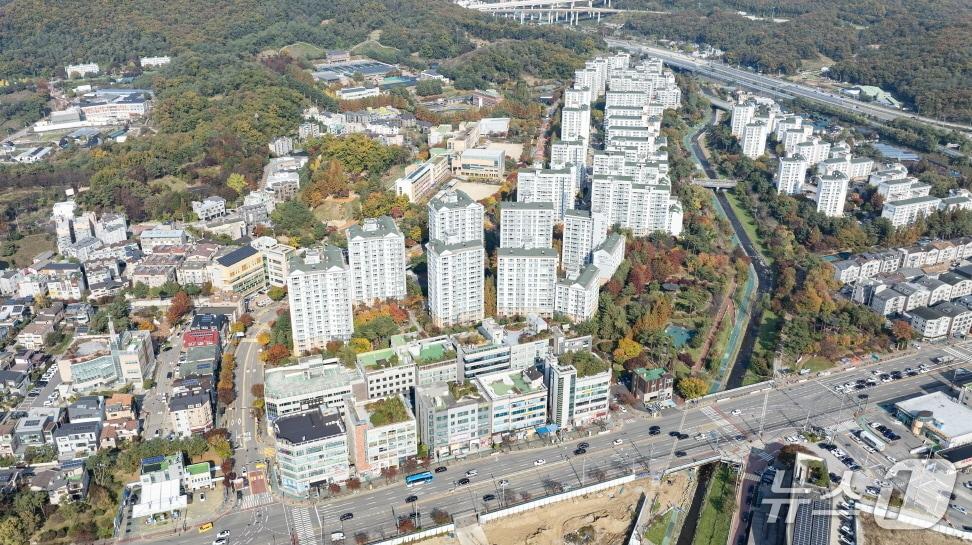 본문 이미지 - 경기 의왕시 청계지구 일대 전경. &#40;의왕시 제공. 재판매 및 DB 금지&#41; 2025.11.5/뉴스1 