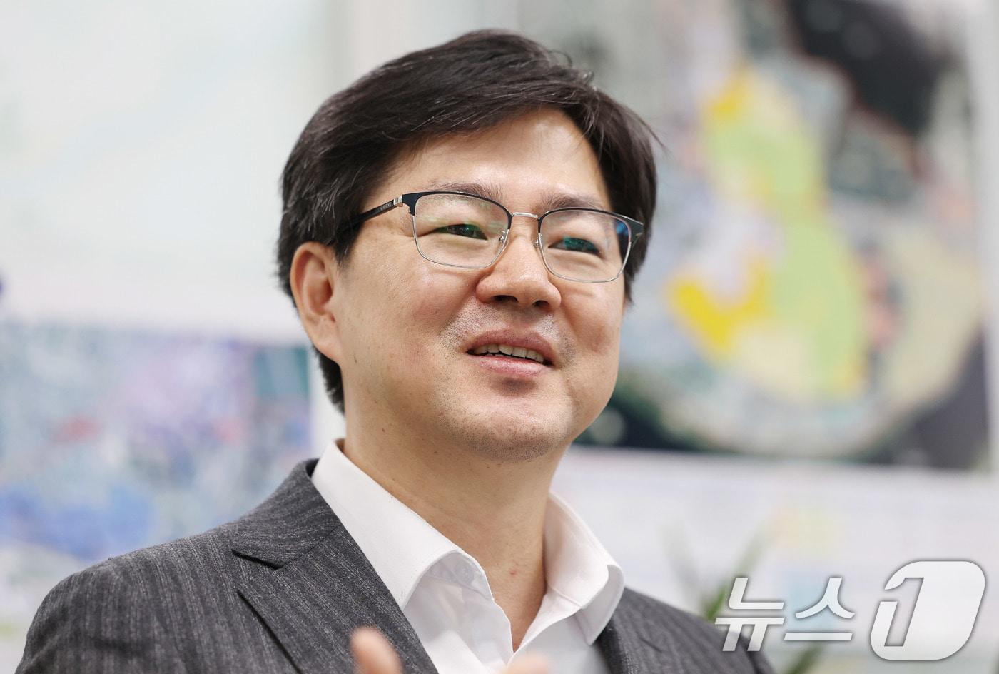 임창수 서울시 미래공간기획관이 5일 서울 중구 서울시청에서 뉴스1과 인터뷰를 하고 있다. ⓒ News1 박지혜 기자