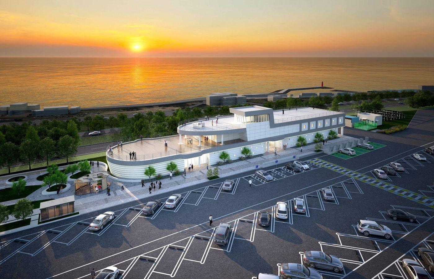 동해고속도로 포항휴게소 조감도.&#40;국토교통부 제공&#41;뉴스1ⓒnews1