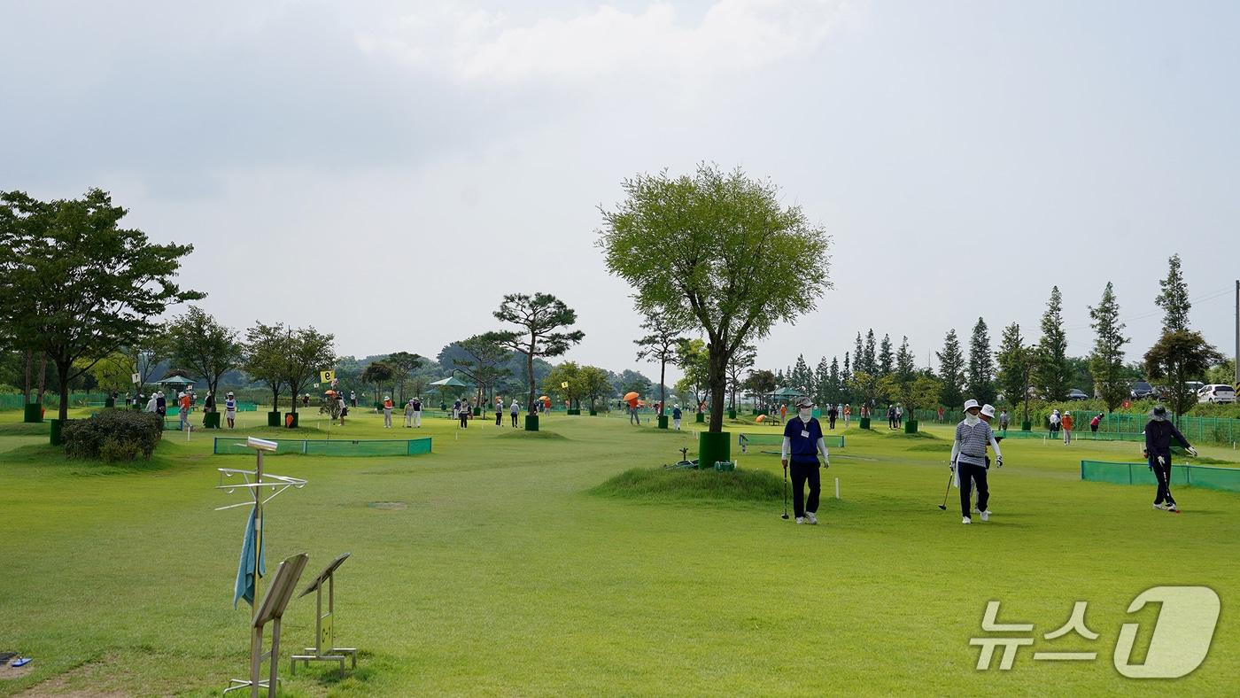  2024 국제 크루즈 민항 취항기념 서산시장배 전국 파크골프대회 모습(서산시 제공. 재판매 및 DB금지)2025.11.6/뉴스1