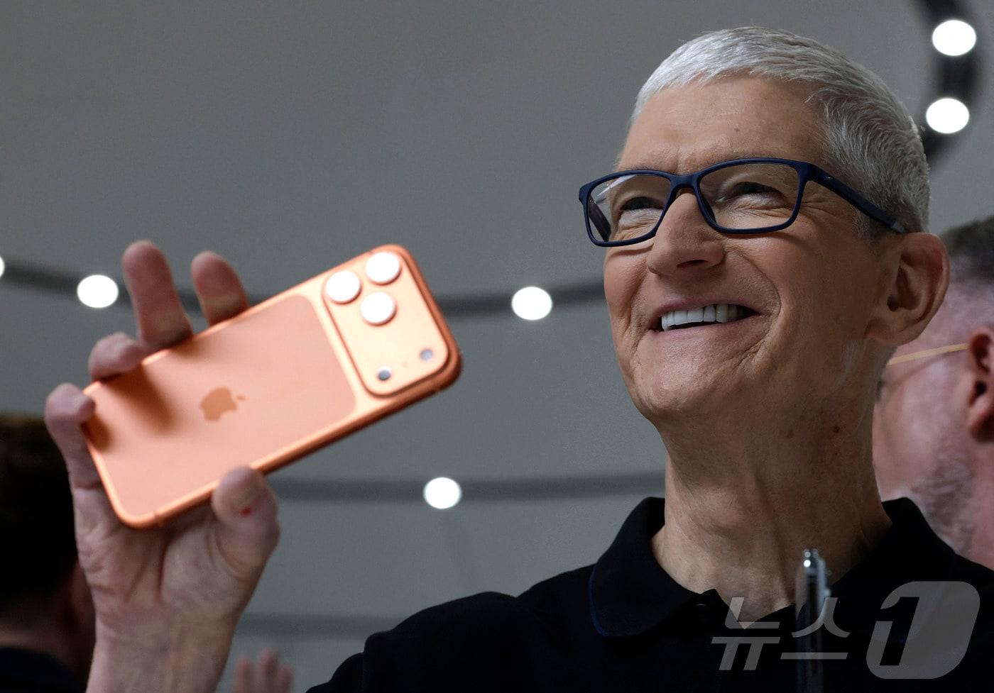 팀 쿡 애플 최고경영자 ⓒ AFP=뉴스1