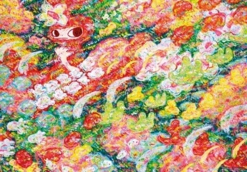 본문 이미지 - 아야코 록카쿠&#40;Ayako Rokkaku&#41;, Untitled &#40;2021&#41; &#40;아티피오 제공&#41;