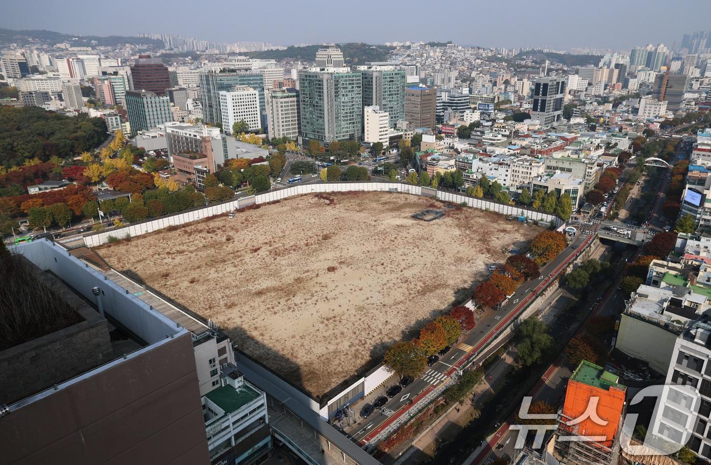 서서울 종로구 세운4구역 재개발 공사 현장 모습. 2025.11.6/뉴스1 ⓒ News1 오대일 기자