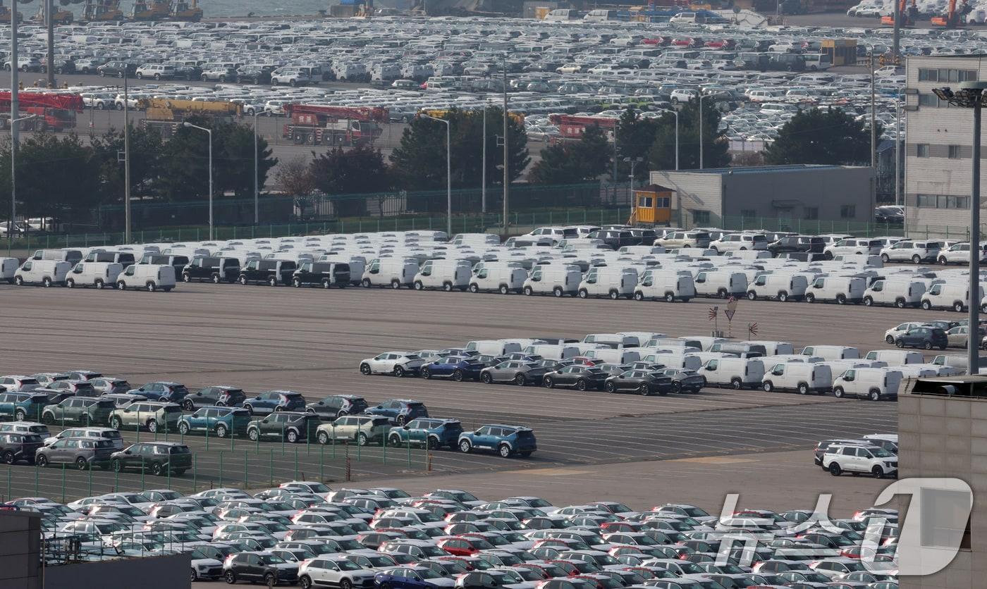  6일 평택항 모습. 2025.11.6/뉴스1 ⓒ News1 김명섭 기자