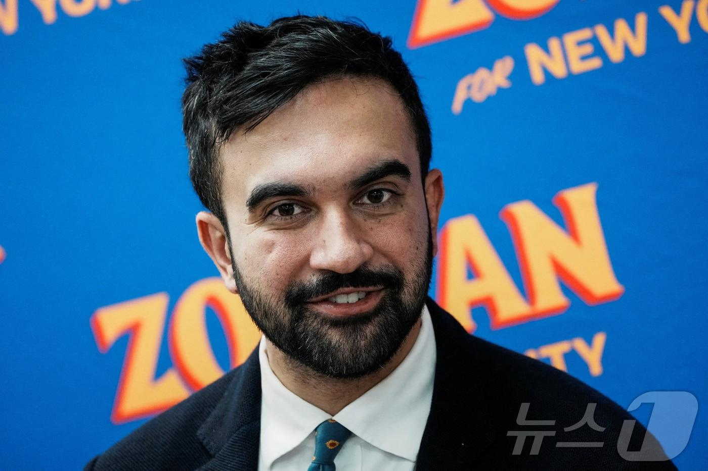 조란 맘다니 뉴욕시장 당선인. &#40;자료사진&#41; 2025.08.14 ⓒ 로이터=뉴스1 ⓒ News1 이지예 객원기자