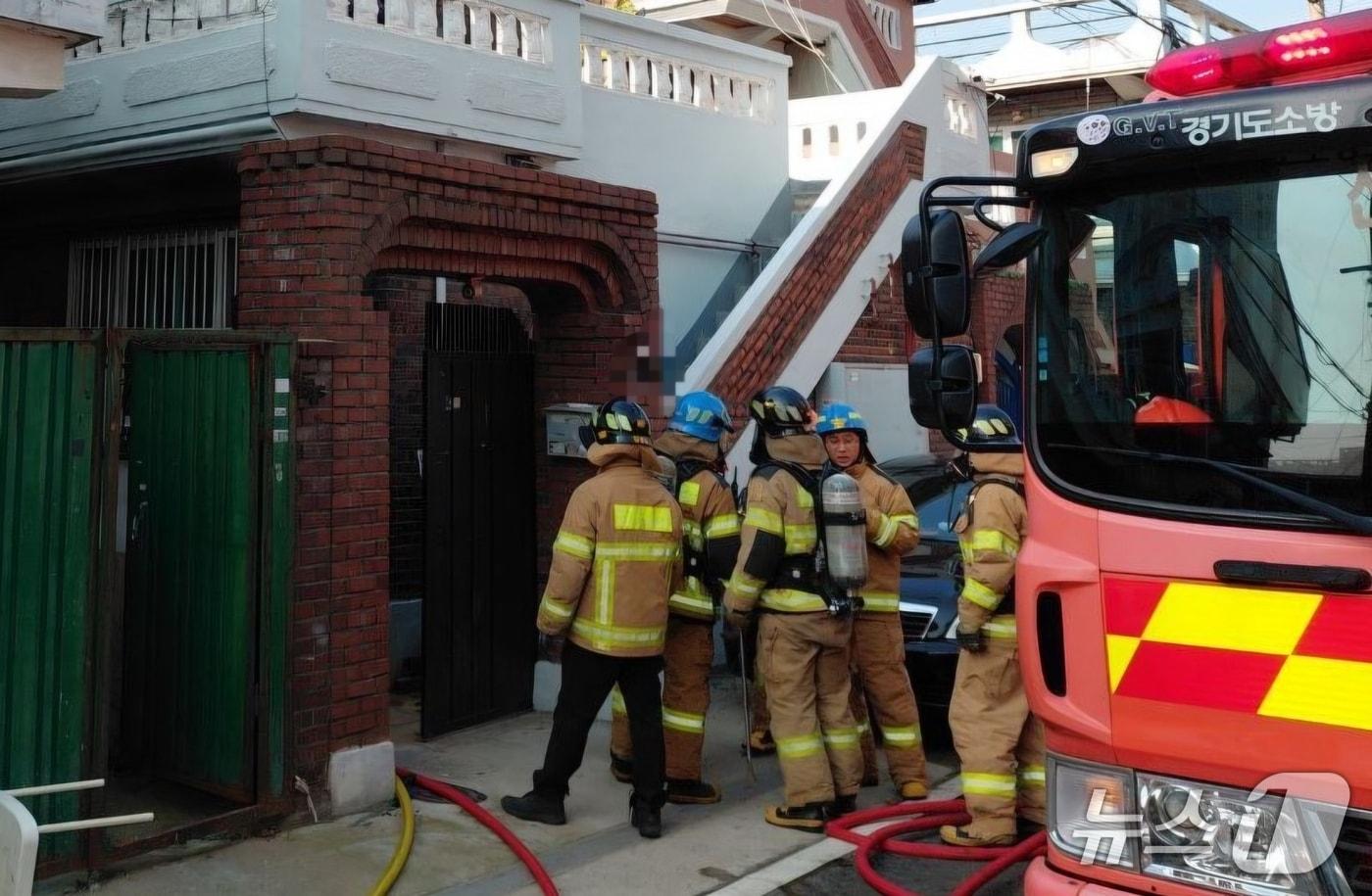 화재 현장. &#40;경기도소방재난본부 제공. 재판매 및 DB 금지&#41; 2025.11.6/뉴스1