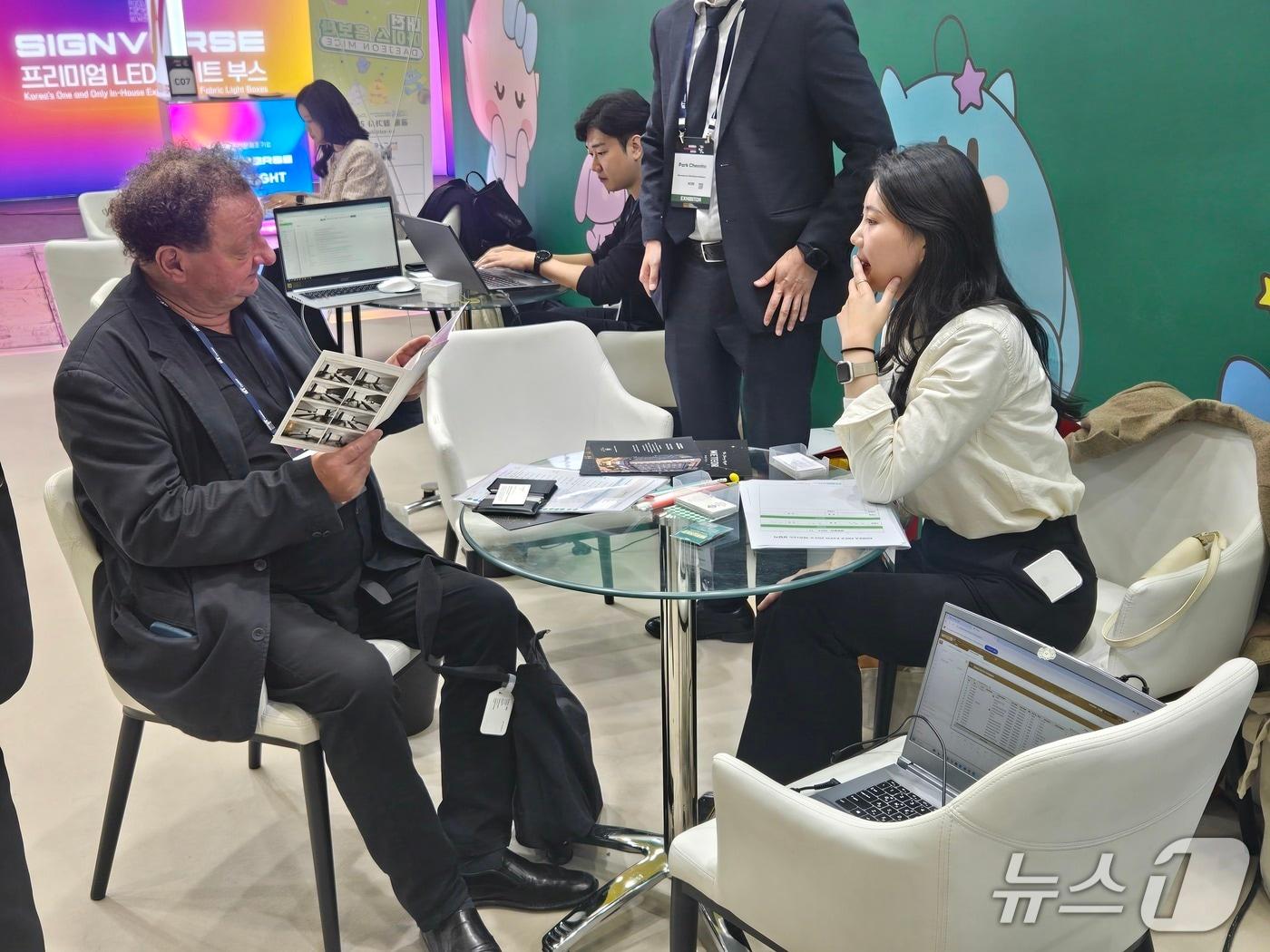 본문 이미지 - 대전관광공사는 지난 3일~5일 &#39;2025 코리아 마이스 엑스포&#39;에 참가했다. &#40;공사 제공&#41; / 뉴스1