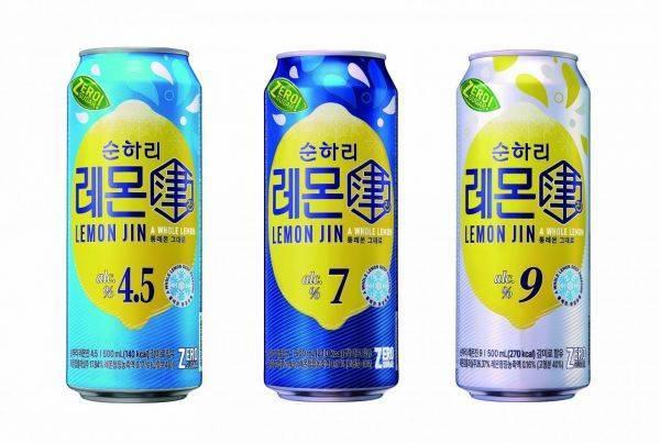 본문 이미지 - 롯데칠성음료 순하리 레몬진 리뉴얼 이미지.(롯데칠성음료 제공)