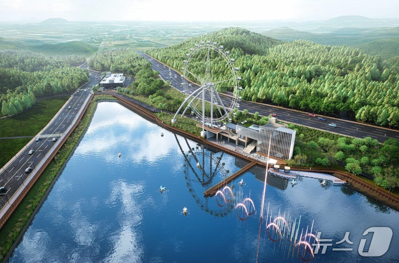 본문 이미지 - 청주 명암유원지 민간투자 기획안.&#40;시 제공&#41;/뉴스1