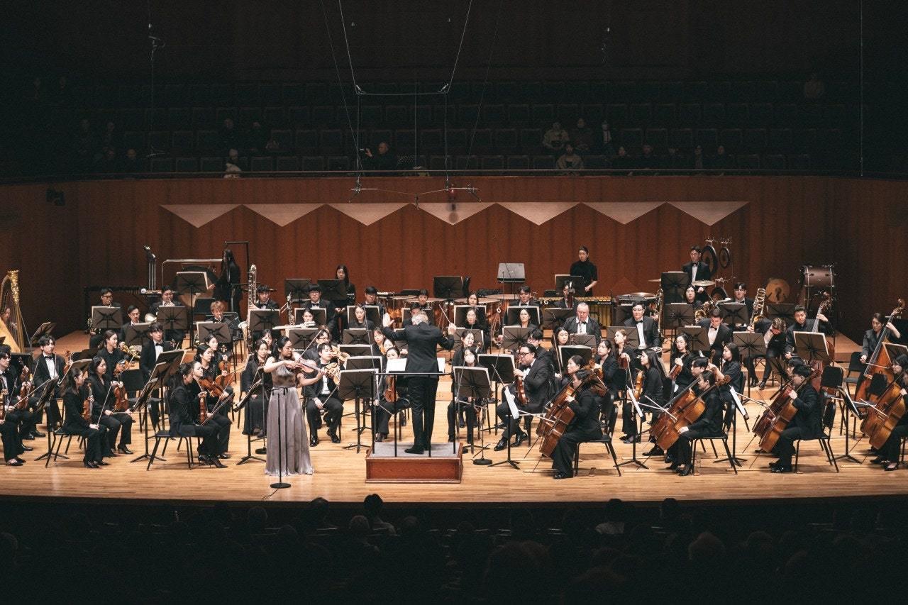 본문 이미지 - 6일 열린 韓日 국교정상화 60주년 기념 '서울국제음악제' (주한일본대사관 제공)