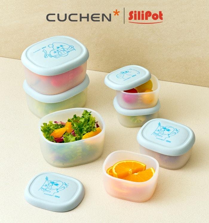본문 이미지 - 쿠첸이 실리팟과 손잡고 미토피아 실리콘 밀폐용기 세트를 출시한다 &#40;쿠첸 제공&#41;