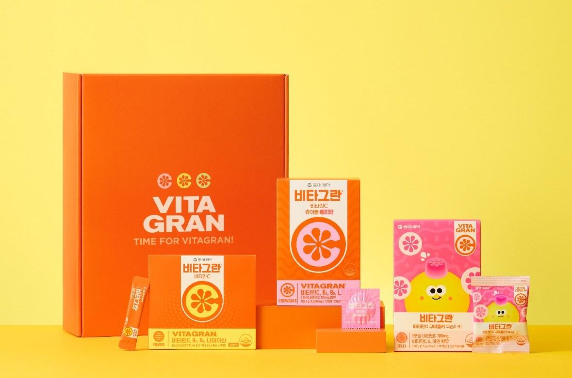 본문 이미지 -  비타그란 3종 기프트세트. (동아제약 제공)