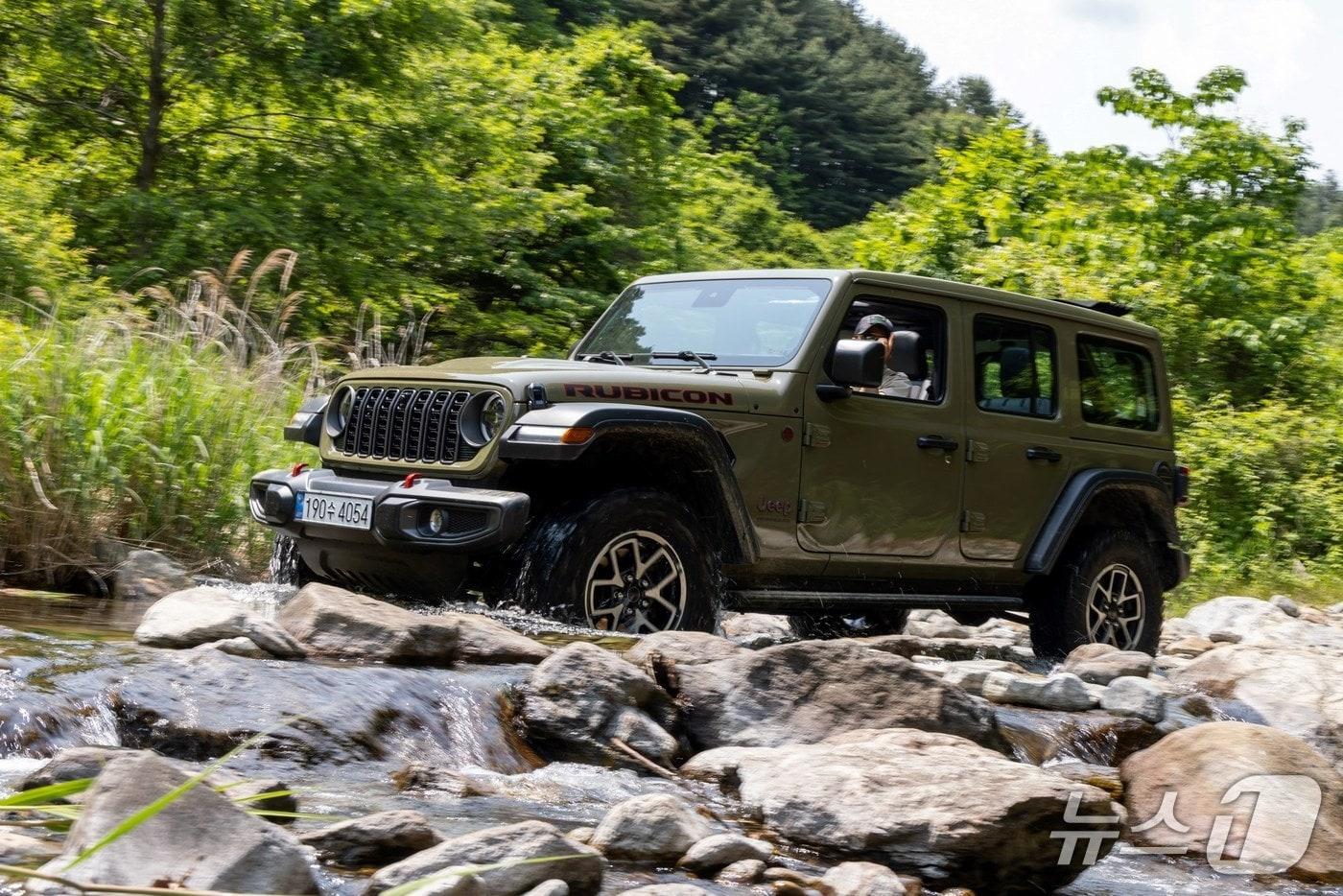  지프 랭글러.&#40;스텔란티스 제공&#41;