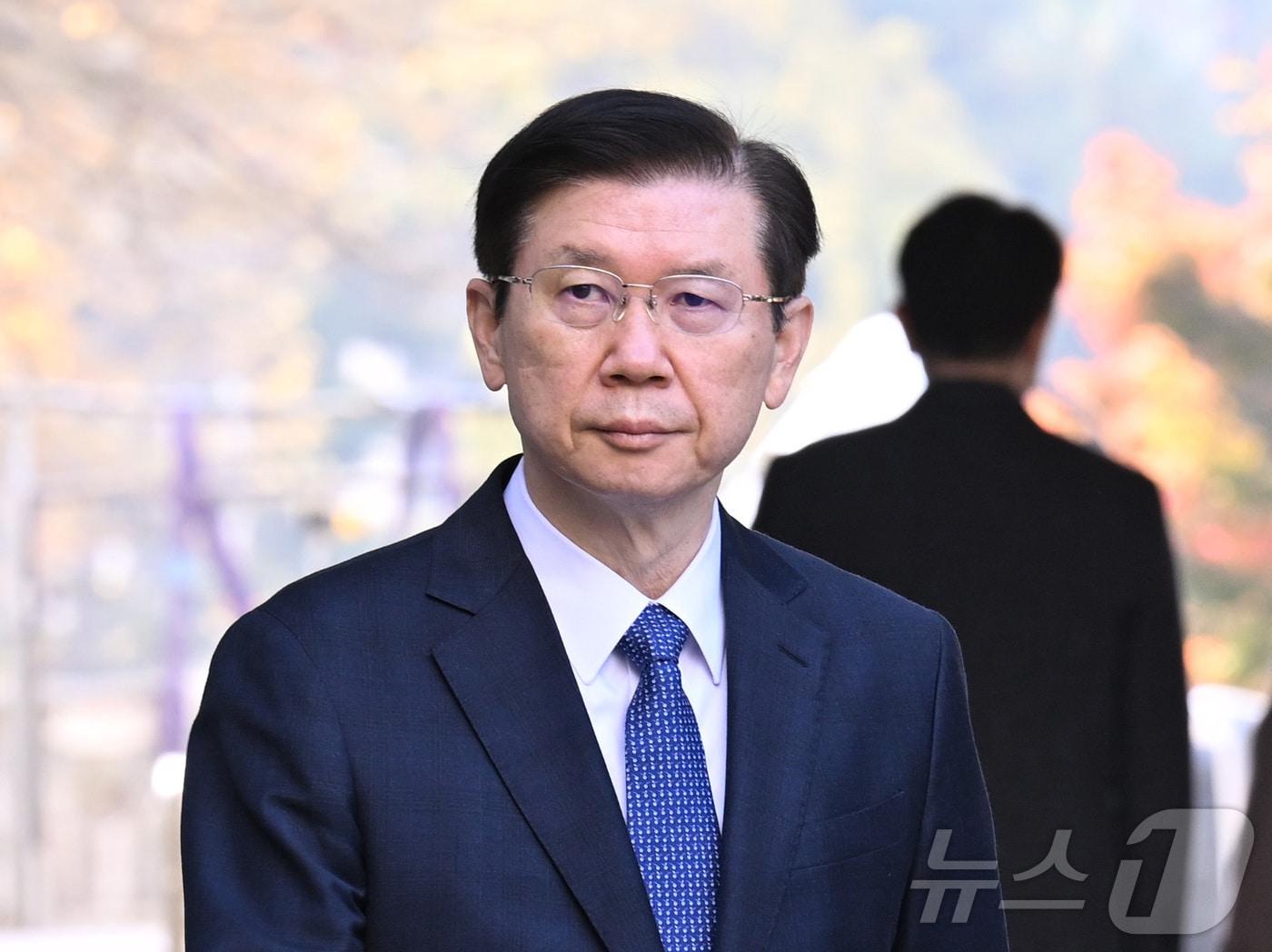 본문 이미지 - 박종준 전 대통령경호처장. &#40;공동취재&#41;/뉴스1 ⓒ News1 김민지 기자