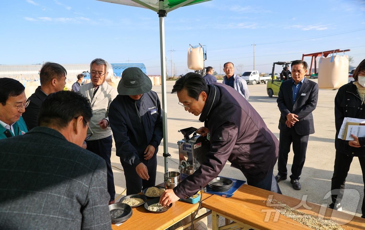 영암군 2024년산 공공비축 건조벼 수매&#40;영암군 제공. 재판매 및 DB금지&#41; /뉴스1 