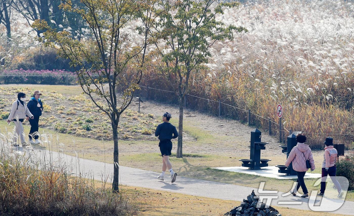 산책하는 시민들.&#40;뉴스1 DB&#41;