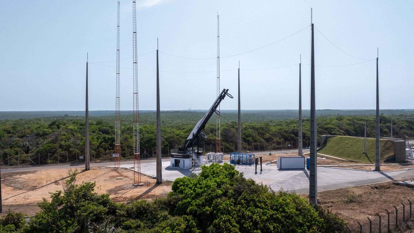 브라질 알칸타라 우주센터 내 설치된 이노스페이스 발사 플랫폼 전경&#40;이노스페이스 제공&#41;