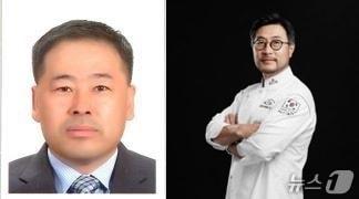 본문 이미지 - 최근 강원특별자치도 명장으로 선정된 자동차정비 분야 민병진 기아 원주서비스센터 기술책임&#40;사진 왼쪽&#41;과 제과·제빵 분야 이득길 베이커리가루 대표.&#40;강원도 제공, 재판매 및 DB 금지&#41; 2025.11.9/뉴스1