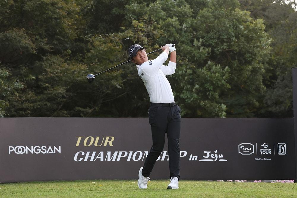 본문 이미지 - KPGA 투어 개인상을 석권한 옥태훈. &#40;KPGA 제공&#41;