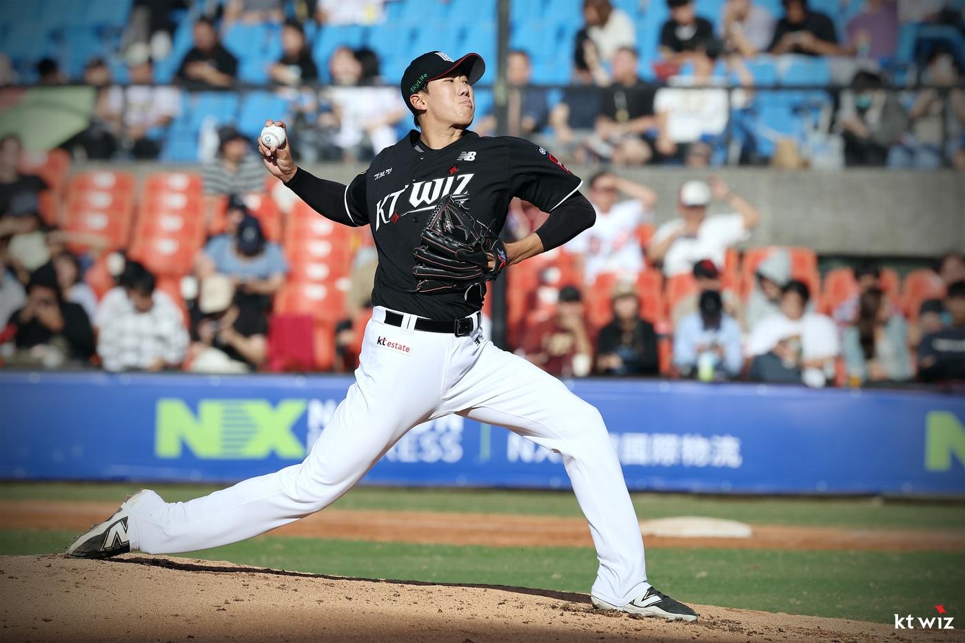 KT 위즈 투수 김동현. (KT 위즈 제공)