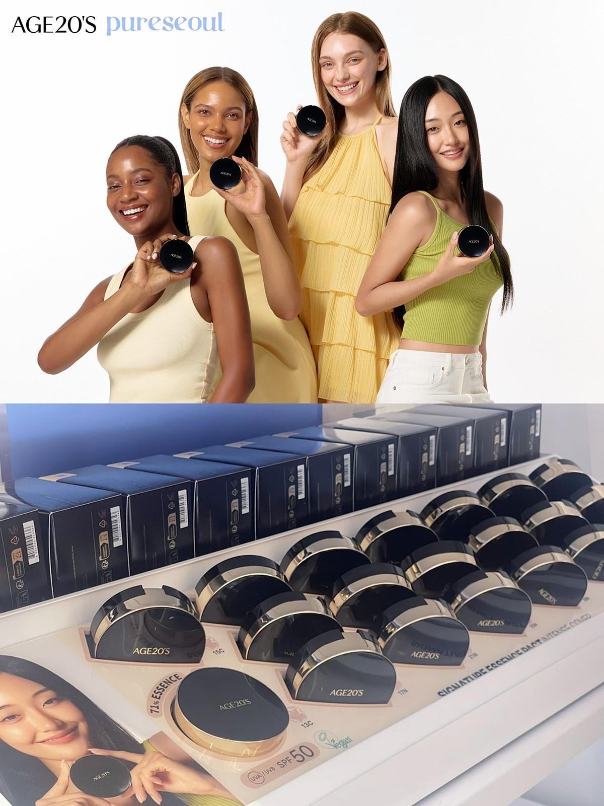 본문 이미지 - 에이지투웨니스&#40;GE20&#39;S&#41;는 글로벌 시장 다변화를 통한 브랜드 인지도 확대를 위해 영국 내 대표 K-뷰티 셀렉트숍 퓨어서울&#40;Pureseoul&#41; 온오프라인에 입점했다.&#40;에이지투웨니스제공&#41;