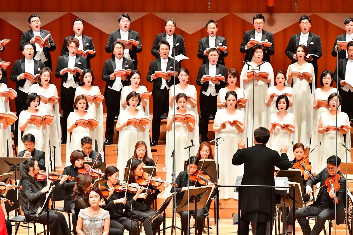 국립합창단 공연 모습(국립합창단 제공)