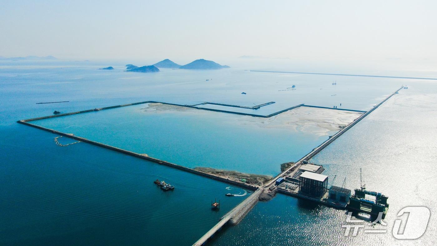 새만금 신항만 개발. 사진은 기사 내용과 관련 없음.&#40;새만금개발청 제공&#41;