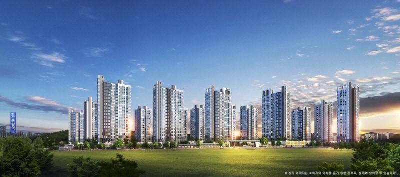 본문 이미지 - 금강주택 동탄 금강펜테리움 6차 센트럴파크 조감도.(금강주택 제공)뉴스1ⓒ news1