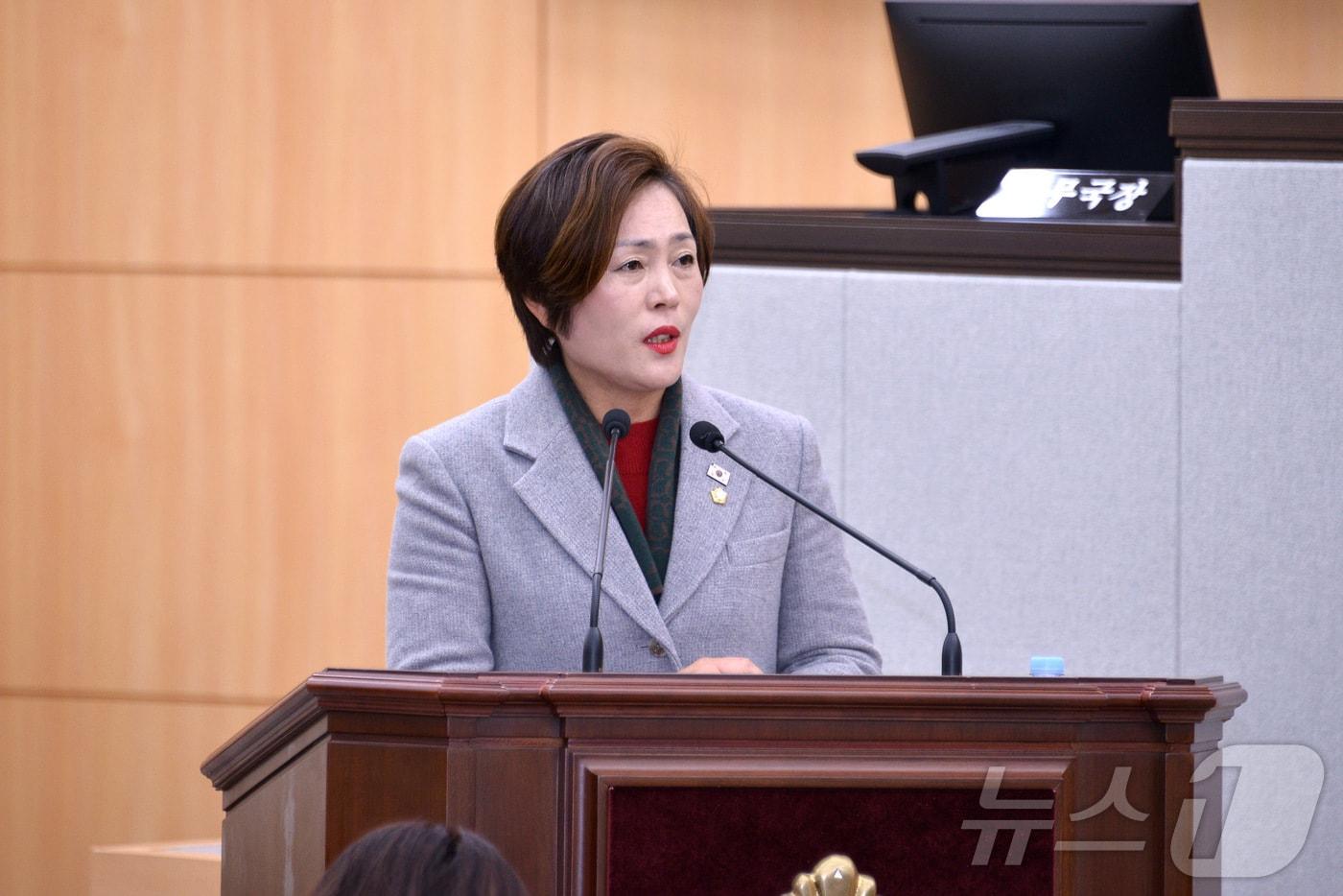 정현주 전남 여수시의원. &#40;여수시의회 제공. 재판매 및 DB금지&#41; ⓒ News1