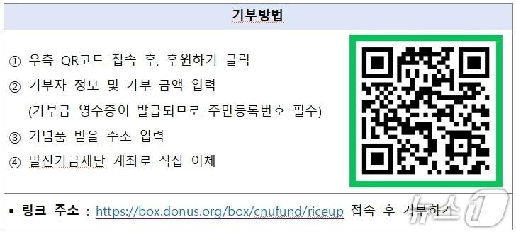 본문 이미지 - ‘RICE UP! RISE UP!’ 기부 방법