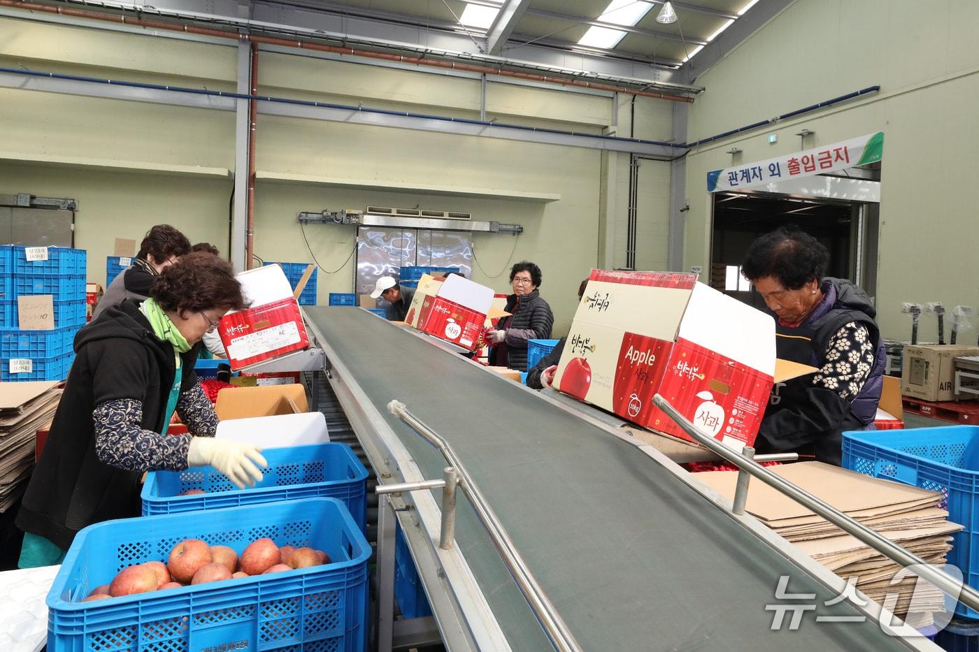 전북 무주군의 무풍 농산물 산지유통센터.&#40;무주군 제공. 재판매 및 DB 금지&#41;